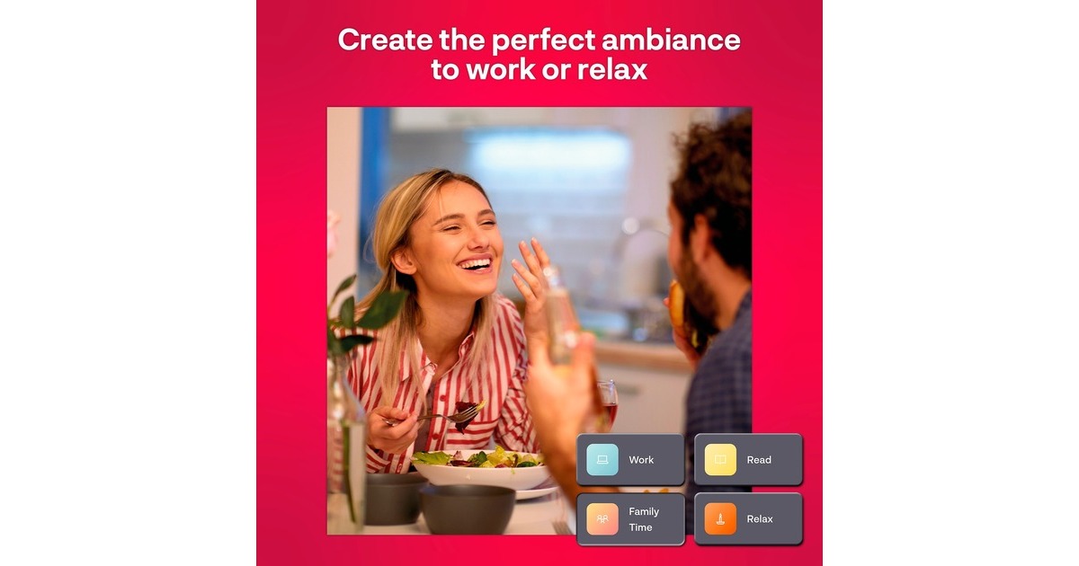 INNR Smart Spot Comfort GU10, LED-Lampe(2er-Pack, ersetzt 68 Watt)