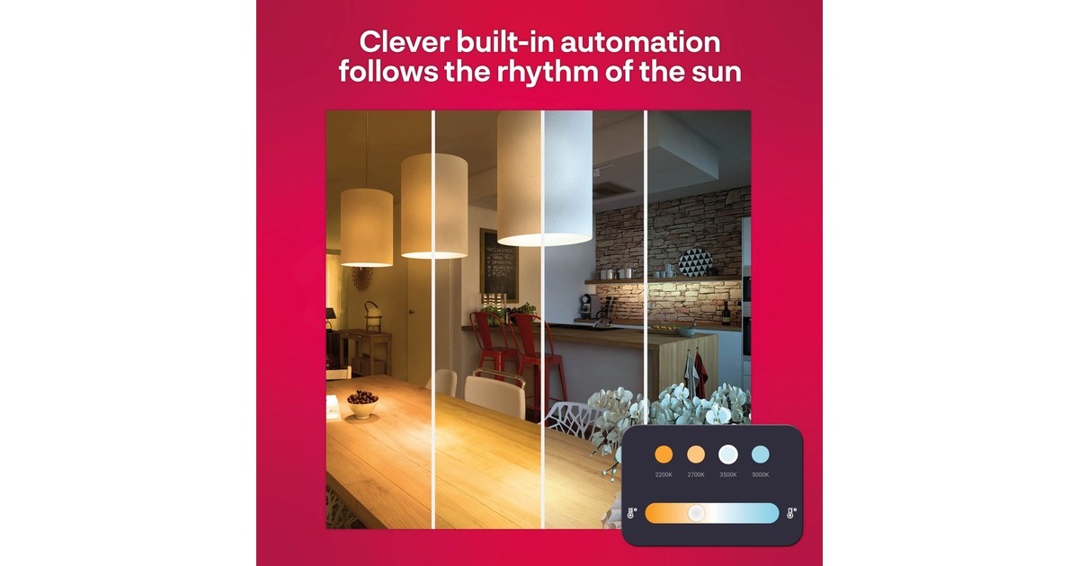 INNR Smart Spot Comfort GU10, LED-Lampe(2er-Pack, ersetzt 68 Watt)