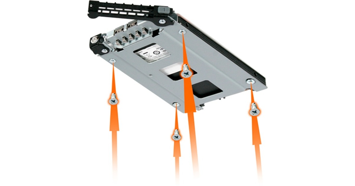 Icy Dock EZ-Slide Nano Tray MB998TK-B, Einbaurahmen