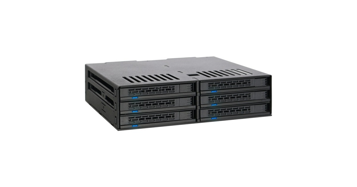 Icy Dock ExpressCage MB326SP-B, Wechselrahmen(schwarz)