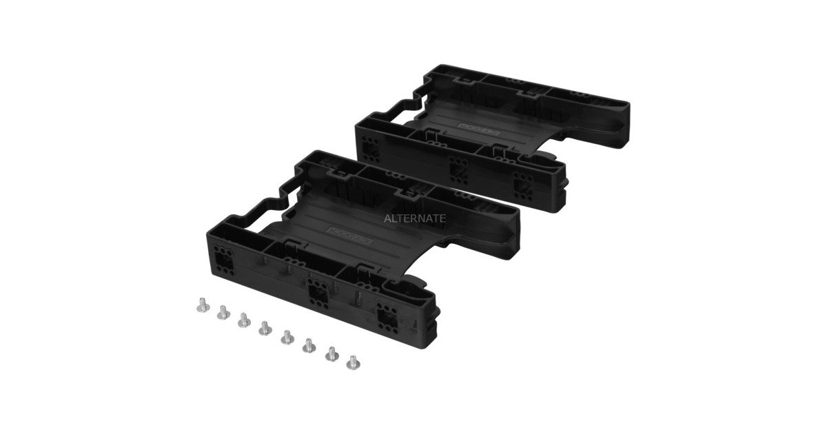 Icy Dock MB290SP-B DUAL, Einbaurahmen(schwarz, inkl. Kabel)