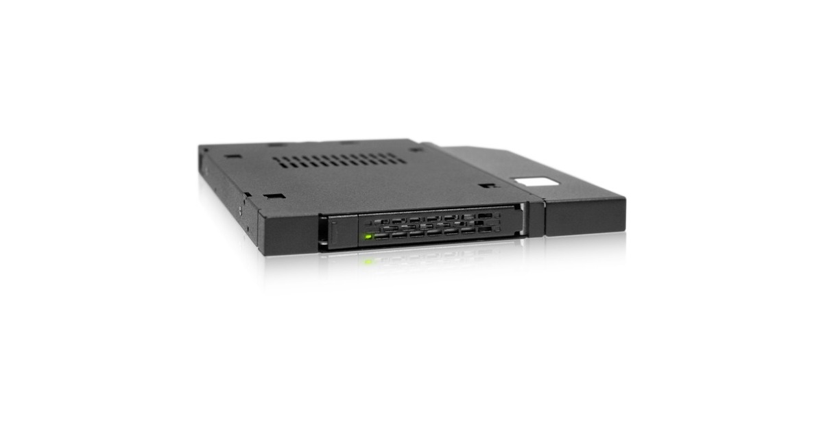 Icy Dock MB411SPO-1B, Laufwerkstrays(schwarz)