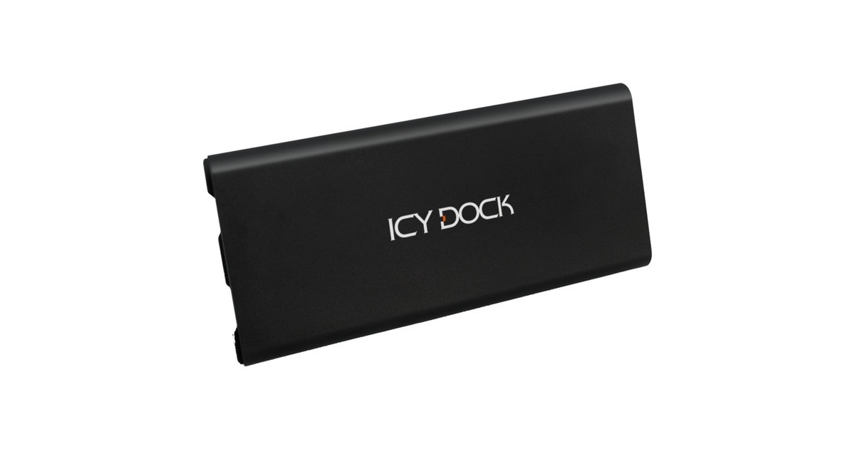 Icy Dock MB861U31-1M2B, Laufwerksgehäuse(schwarz)