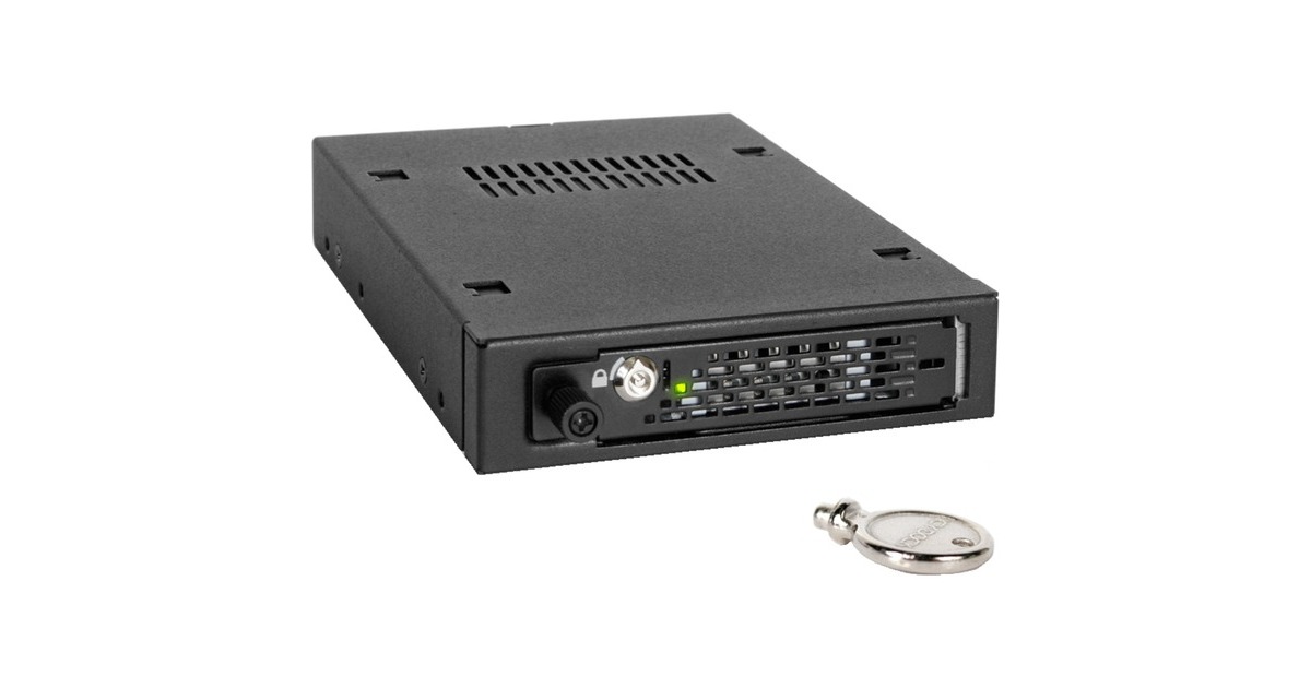 Icy Dock ToughArmor EX MB491SKL-B, Wechselrahmen(schwarz)