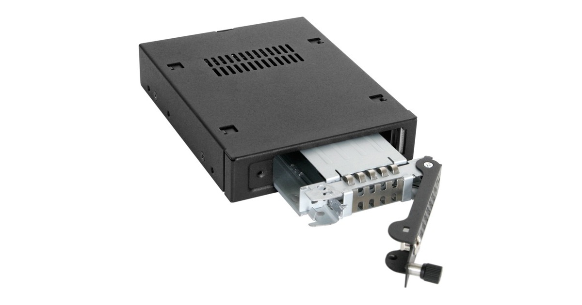 Icy Dock ToughArmor EX MB491SKL-B, Wechselrahmen(schwarz)