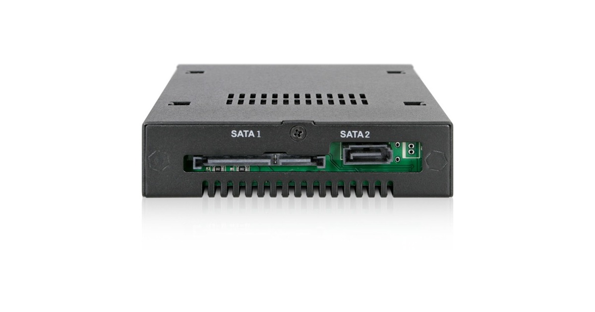 Icy Dock ToughArmor EX MB492SKL-B, Wechselrahmen(schwarz)