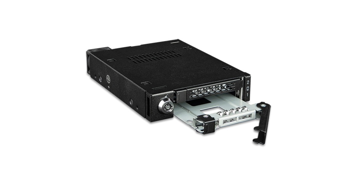 Icy Dock ToughArmor MB092VK-B, Wechselrahmen(schwarz)