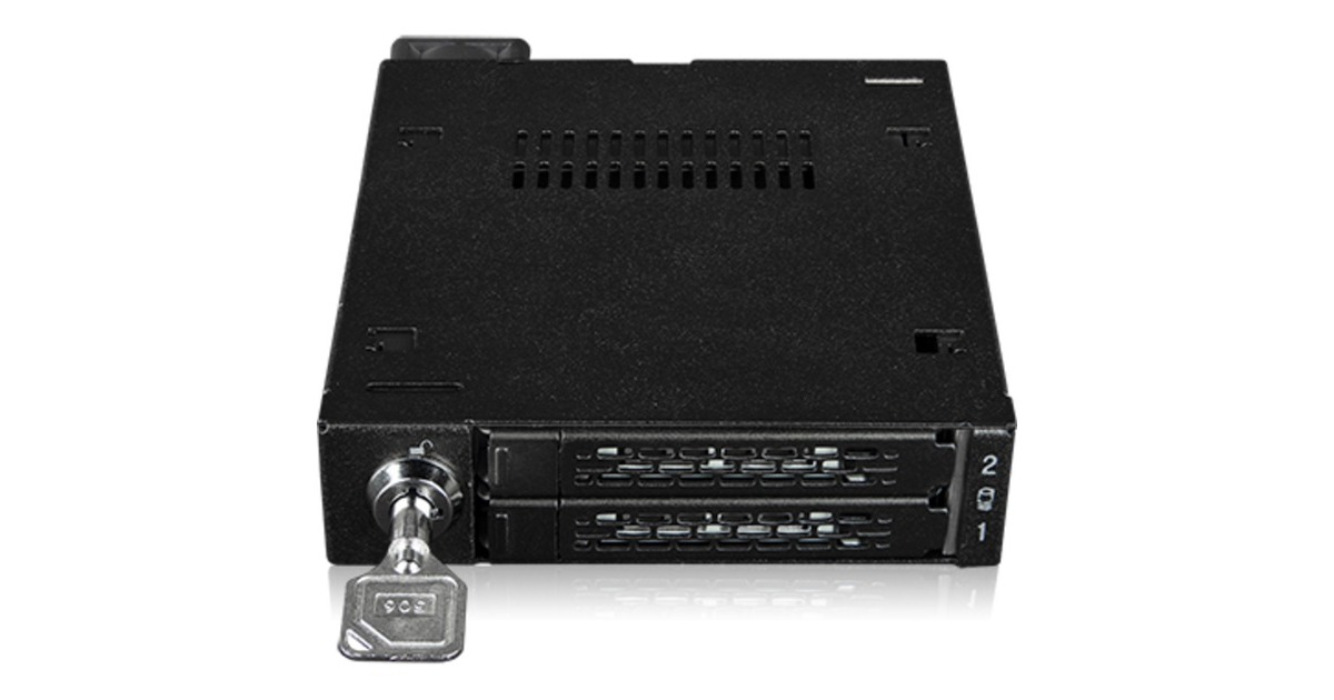 Icy Dock ToughArmor MB092VK-B, Wechselrahmen(schwarz)