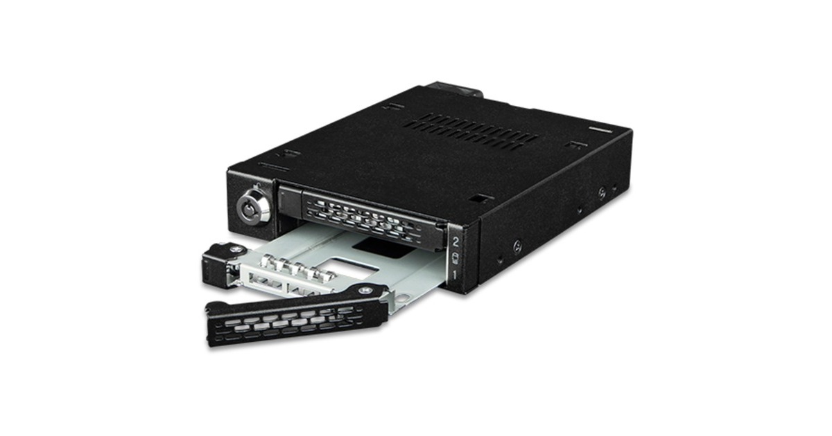 Icy Dock ToughArmor MB092VK-B, Wechselrahmen(schwarz)