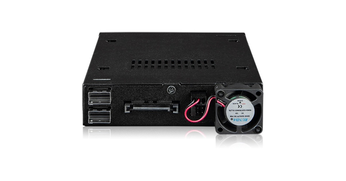 Icy Dock ToughArmor MB092VK-B, Wechselrahmen(schwarz)