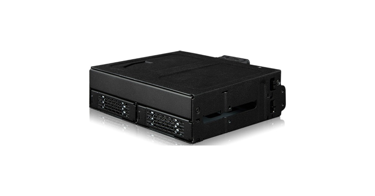 Icy Dock ToughArmor MB105VP-B, Wechselrahmen(schwarz)