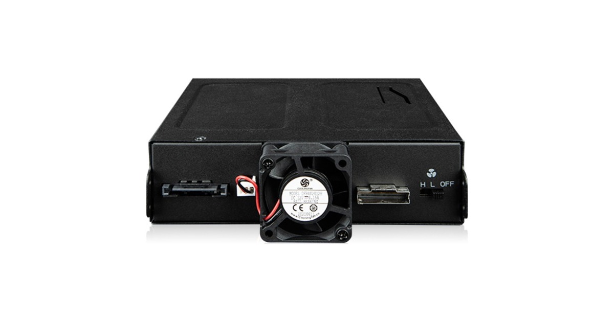 Icy Dock ToughArmor MB105VP-B, Wechselrahmen(schwarz)