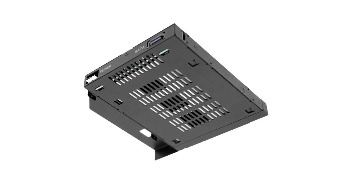 Icy Dock ToughArmor MB411SPO-B, Wechselrahmen(schwarz)