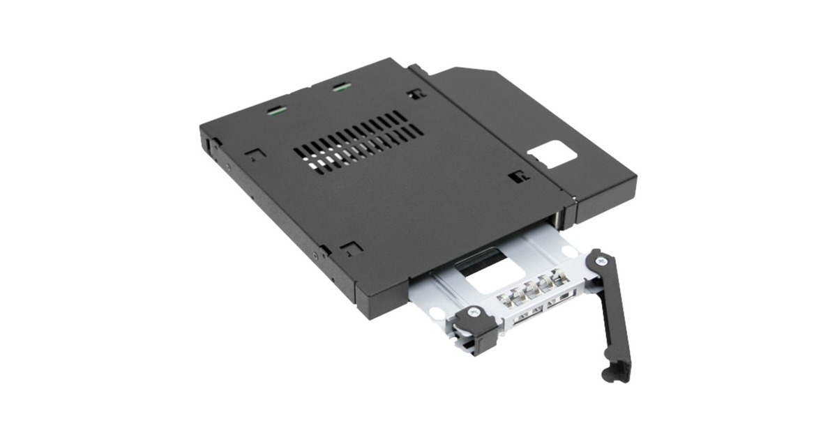 Icy Dock ToughArmor MB411SPO-B, Wechselrahmen(schwarz)