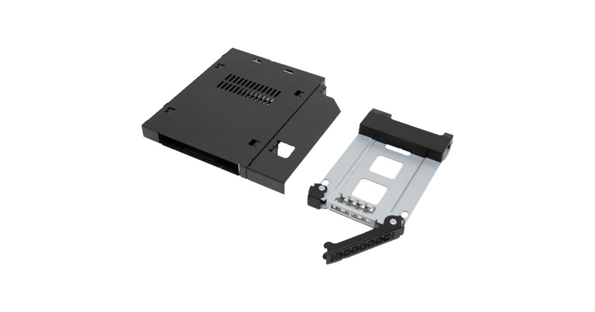 Icy Dock ToughArmor MB411SPO-B, Wechselrahmen(schwarz)