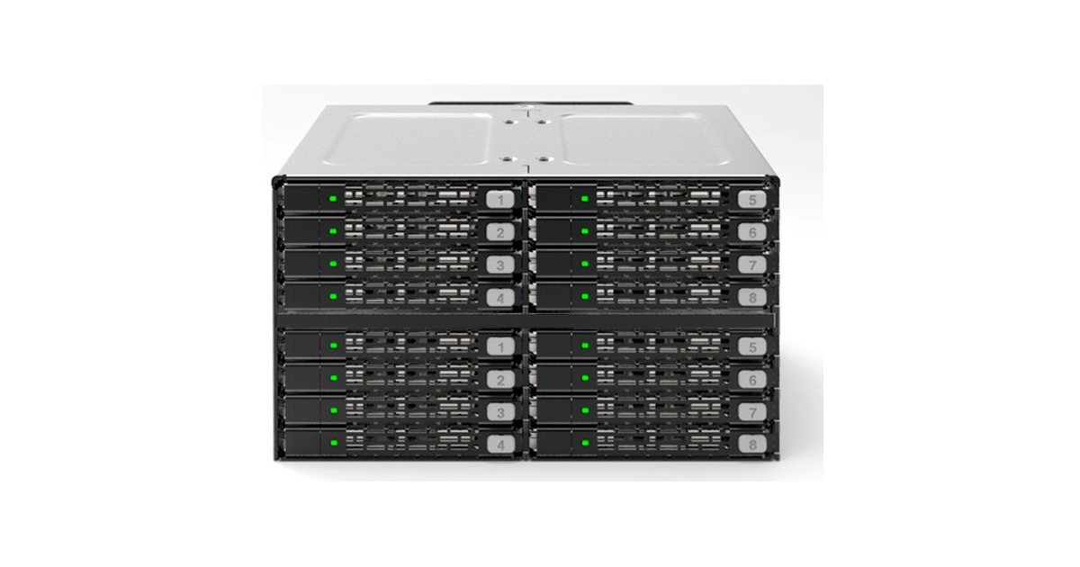 Icy Dock ToughArmor MB516SP-B, Einbaurahmen(schwarz, Backplane Cage)