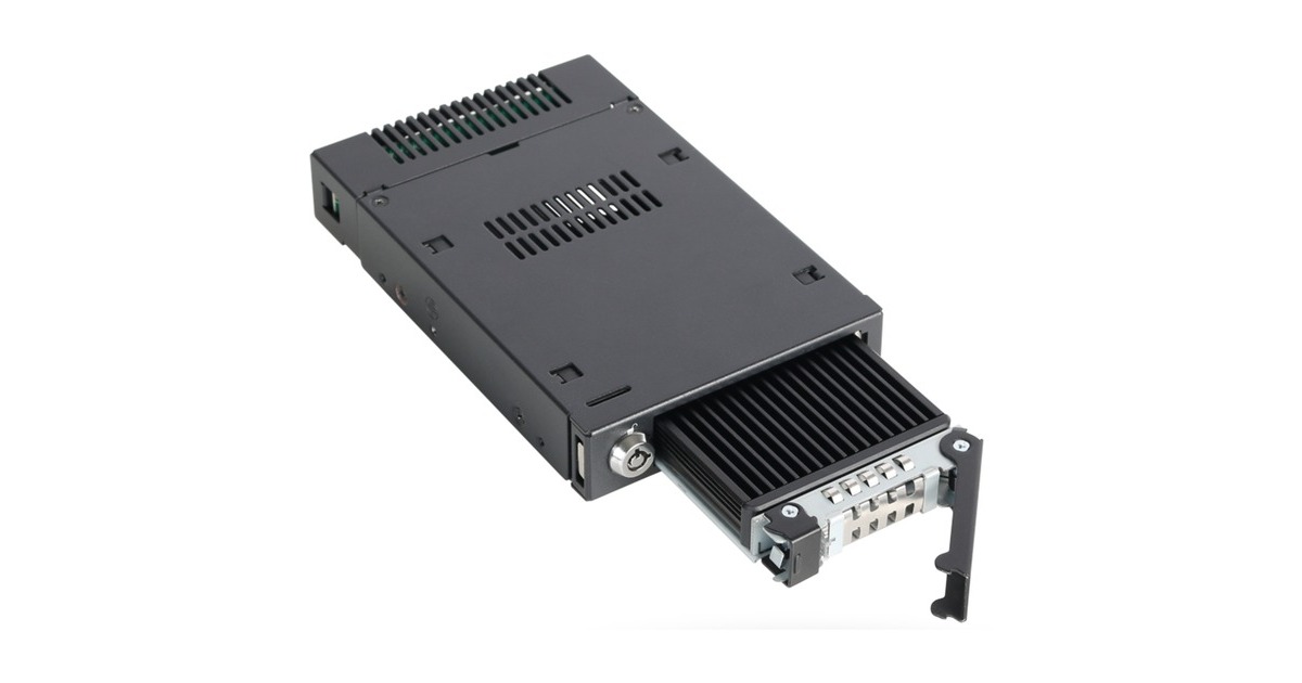 Icy Dock ToughArmor MB601M2K-1B, Wechselrahmen(schwarz)