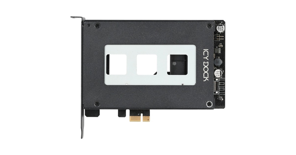 Icy Dock ToughArmor MB839SP-B, Wechselrahmen(schwarz)