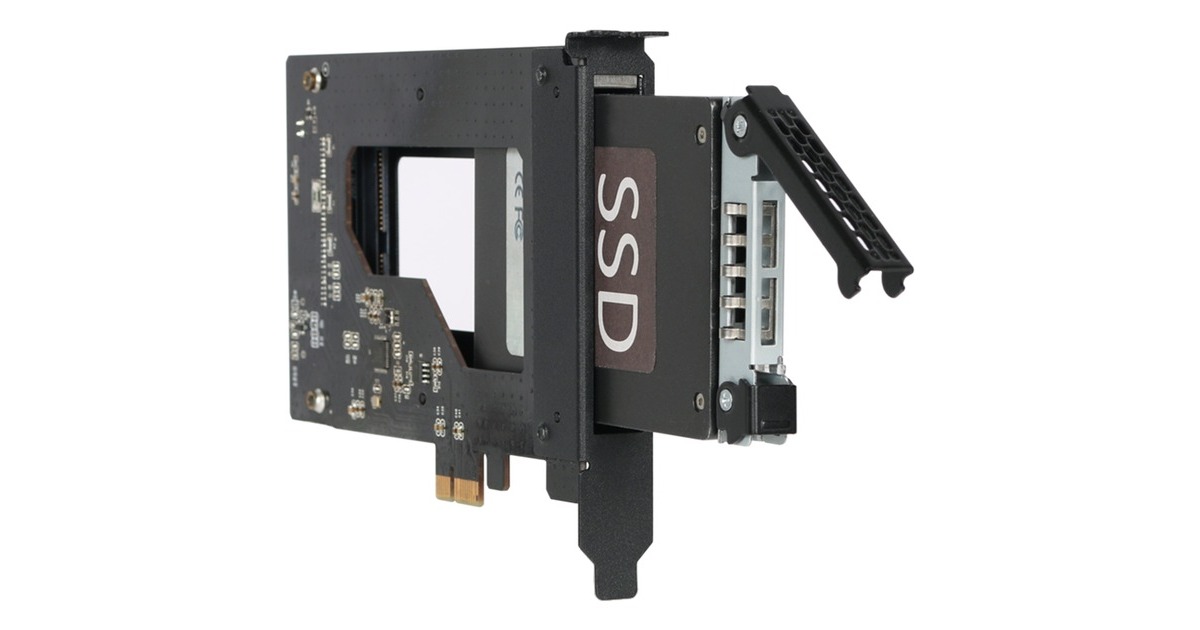 Icy Dock ToughArmor MB839SP-B, Wechselrahmen(schwarz)