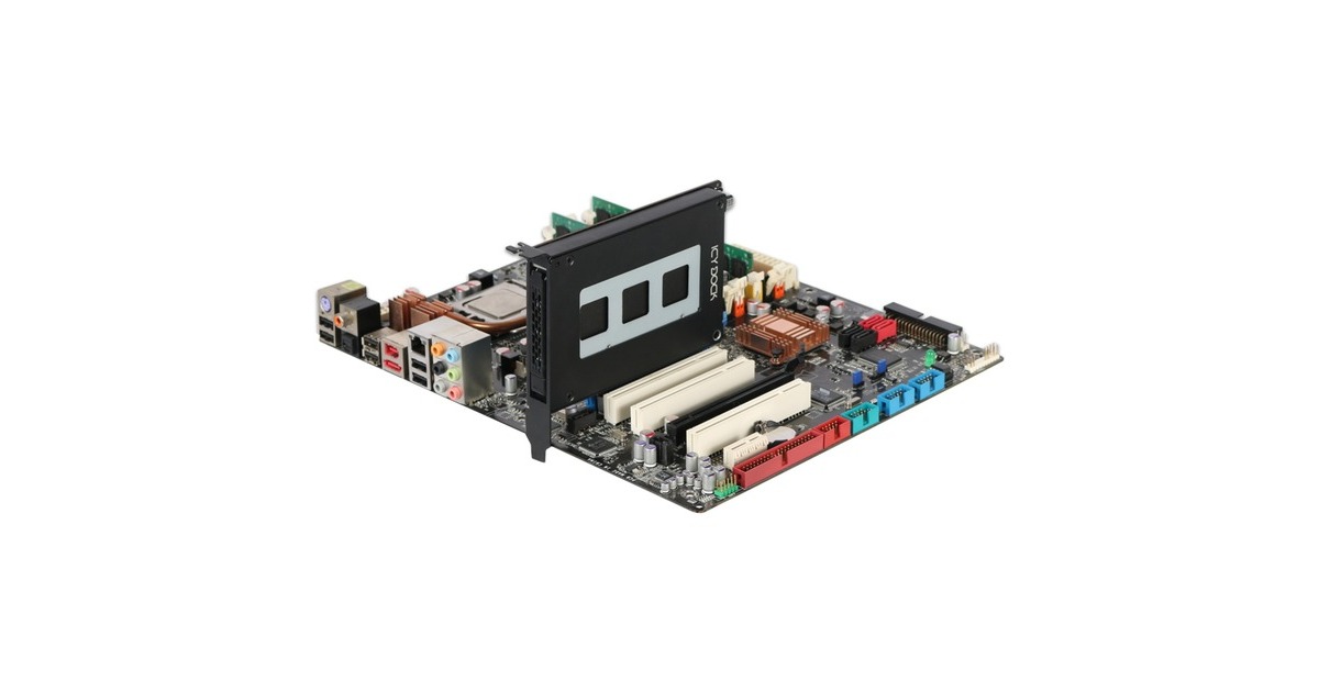 Icy Dock ToughArmor MB839SP-B, Wechselrahmen(schwarz)