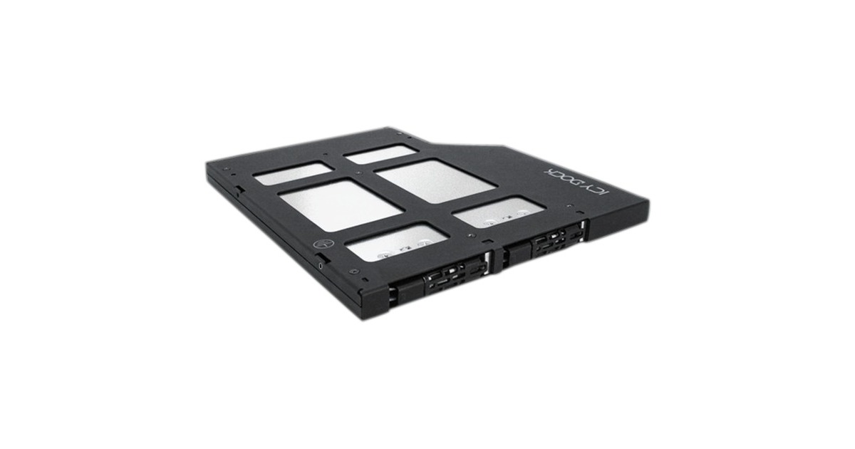 Icy Dock ToughArmor MB852M2PO-B, Wechselrahmen(schwarz)