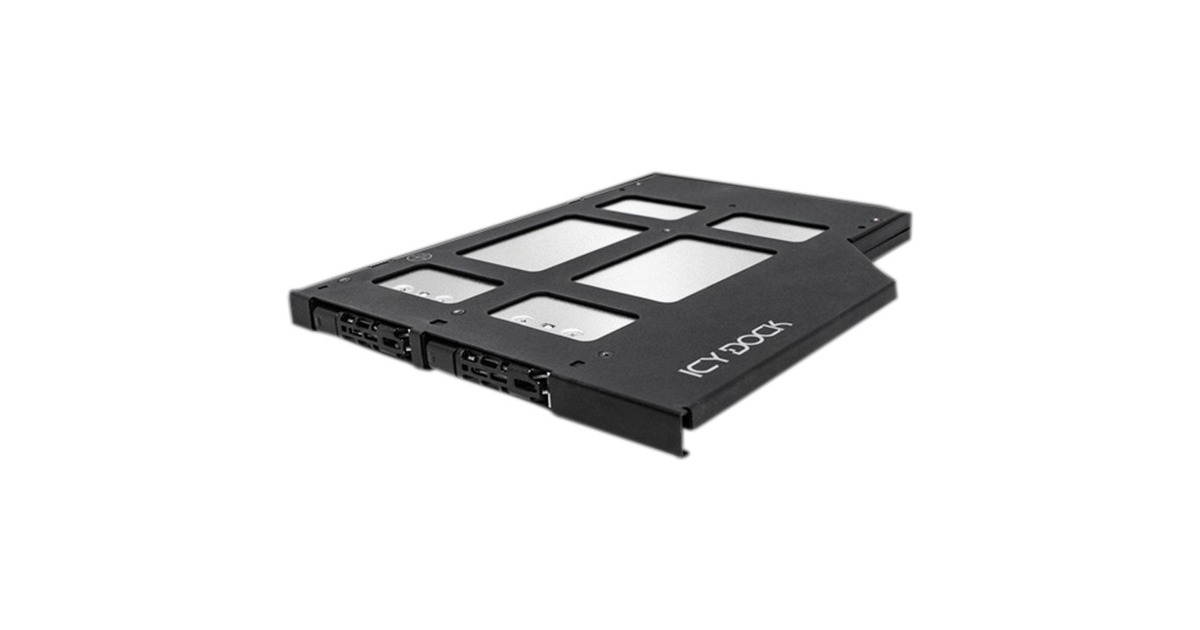 Icy Dock ToughArmor MB852M2PO-B, Wechselrahmen(schwarz)