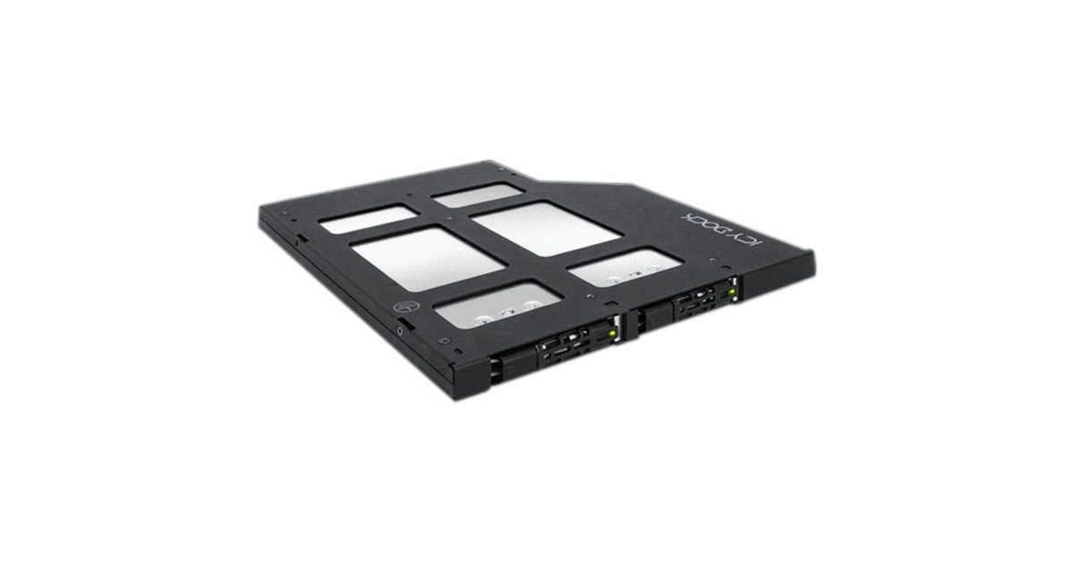 Icy Dock ToughArmor MB852M2PO-B, Wechselrahmen(schwarz)