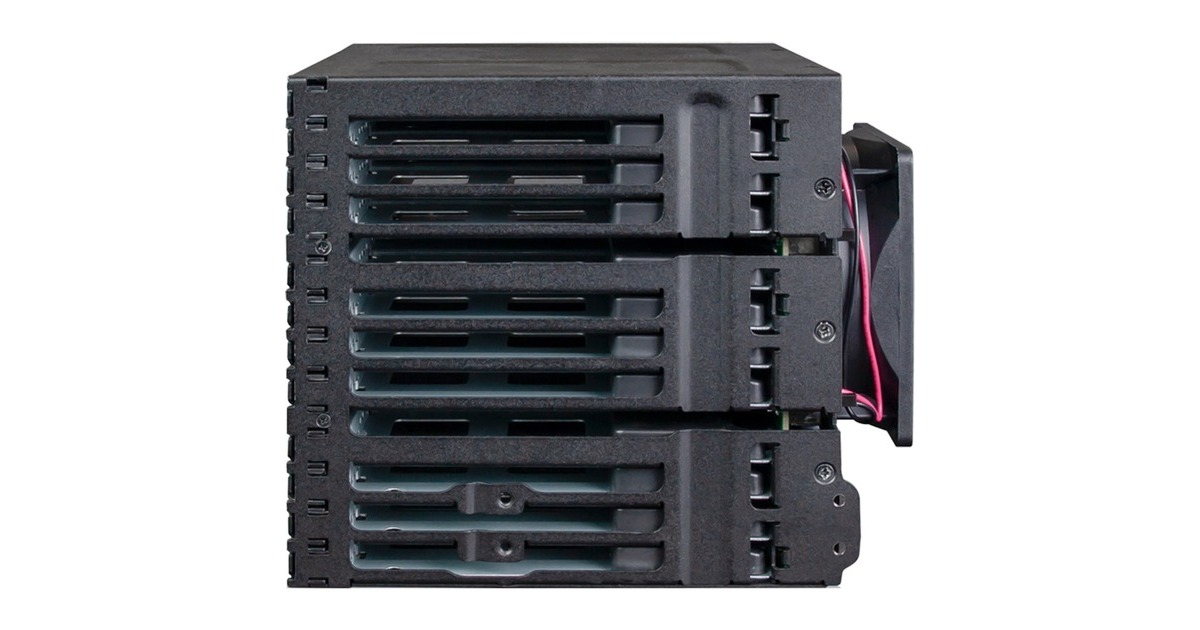 Icy Dock ToughArmor MB924IP-B, Wechselrahmen(schwarz)