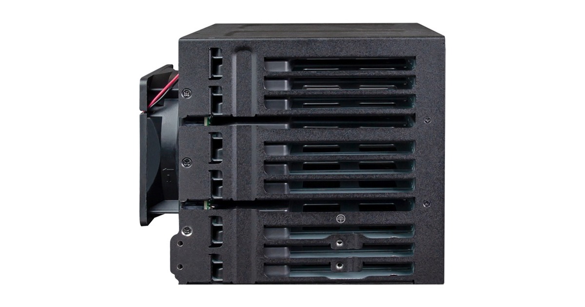 Icy Dock ToughArmor MB924IP-B, Wechselrahmen(schwarz)