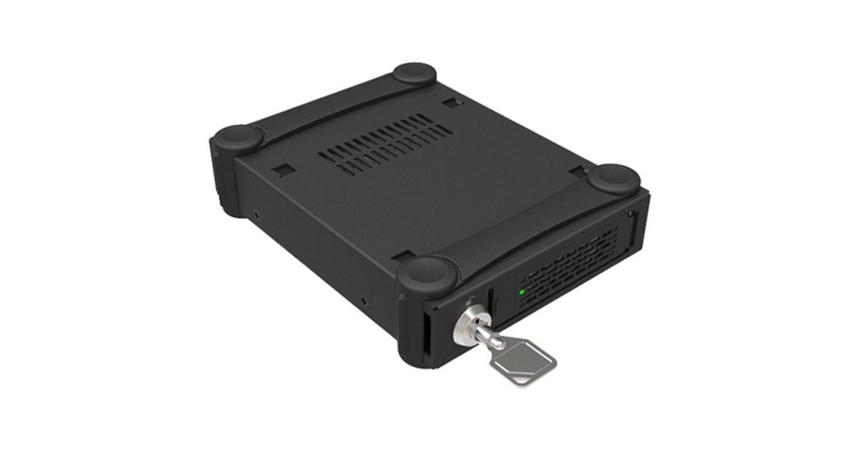 Icy Dock ToughArmor MB991U3-1SB, Laufwerksgehäuse(schwarz (matt))