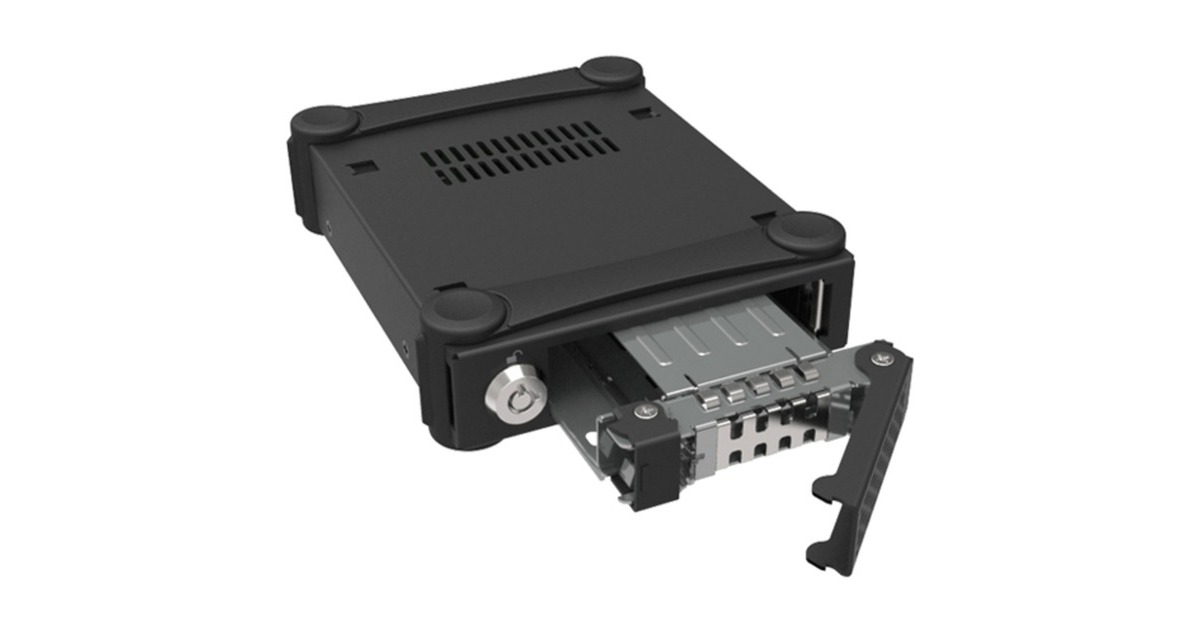 Icy Dock ToughArmor MB991U3-1SB, Laufwerksgehäuse(schwarz (matt))