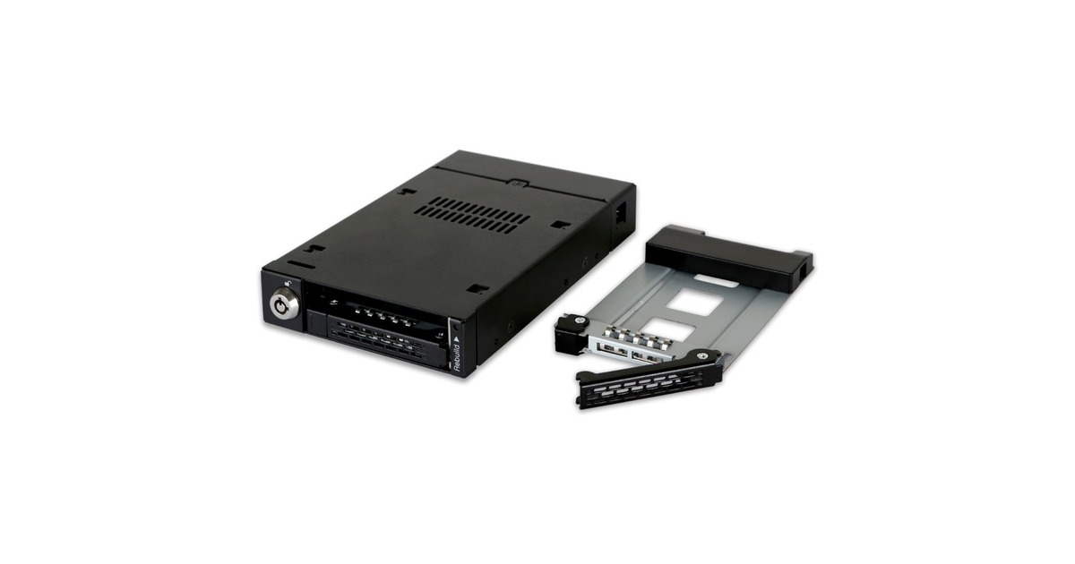 Icy Dock ToughArmor MB992SKR-B, Wechselrahmen(schwarz)