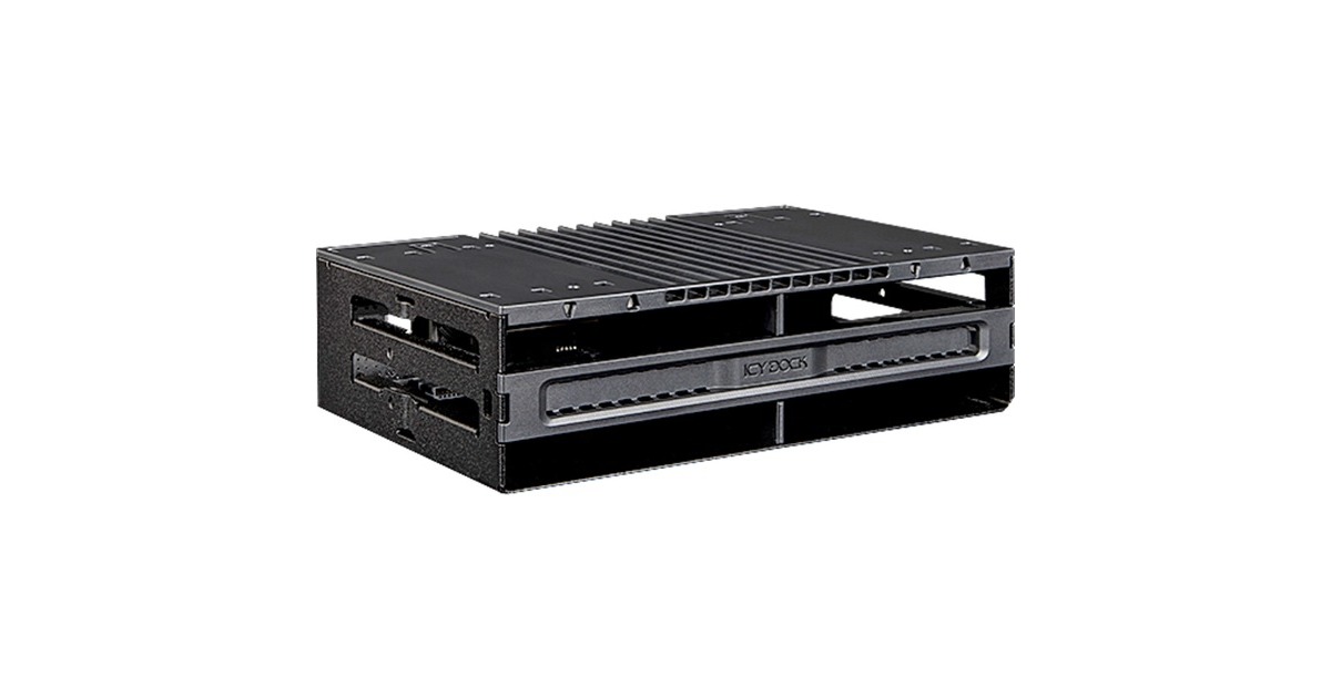 Icy Dock flexiDOCK MB024SP-B, Wechselrahmen(schwarz)