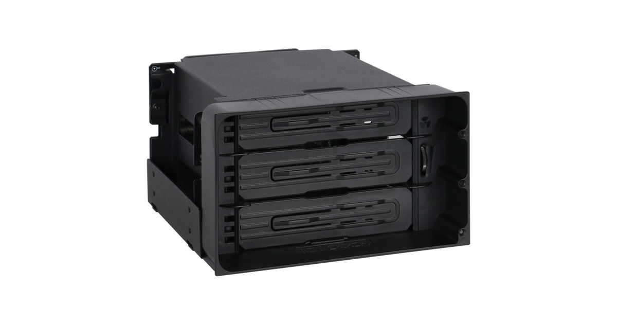 Icy Dock flexiDOCK MB830SP-B, Wechselrahmen(schwarz)