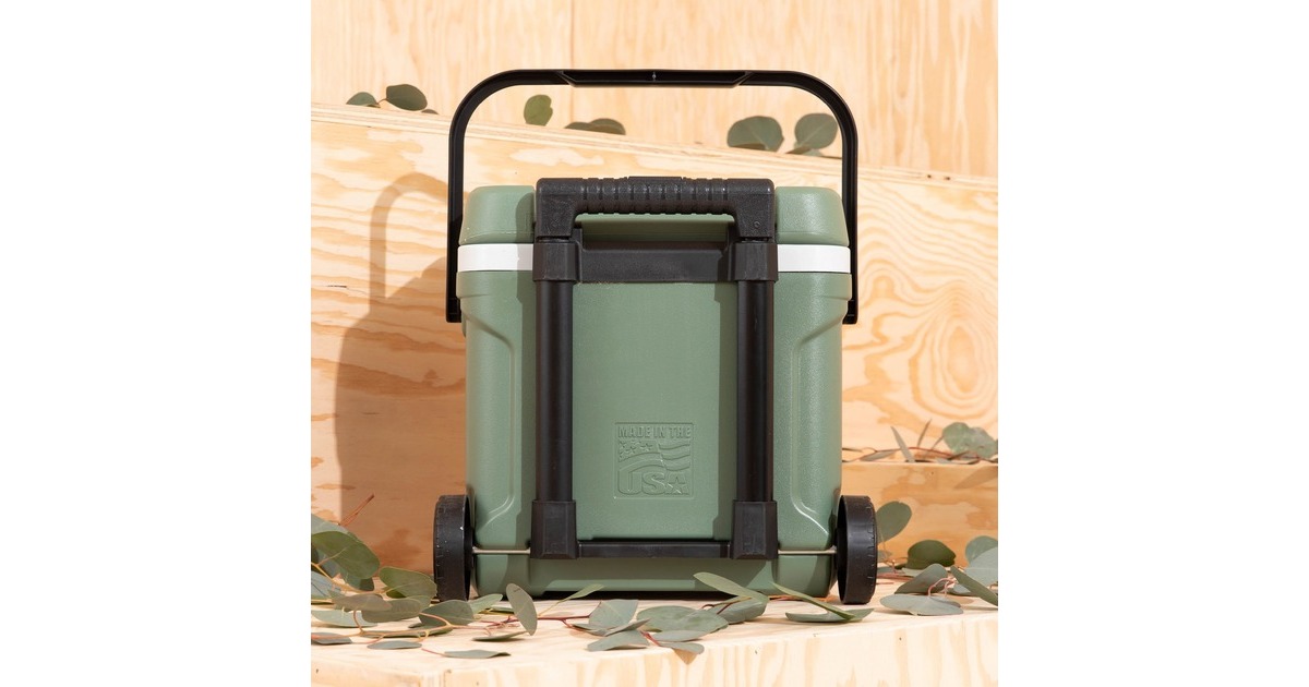 Igloo ECOCOOL Latitude 16 Roller, Kühlbox(grün/weiß)