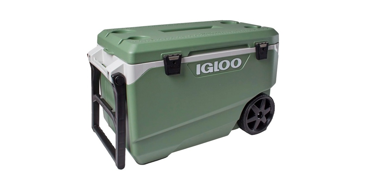 Igloo ECOCOOL Latitude 90 Roller, Kühlbox(grün/weiß)