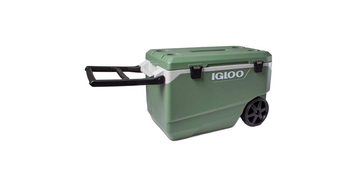 Igloo ECOCOOL Latitude 90 Roller, Kühlbox(grün/weiß)