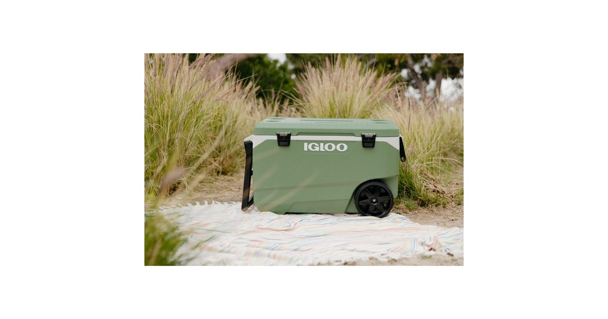 Igloo ECOCOOL Latitude 90 Roller, Kühlbox(grün/weiß)