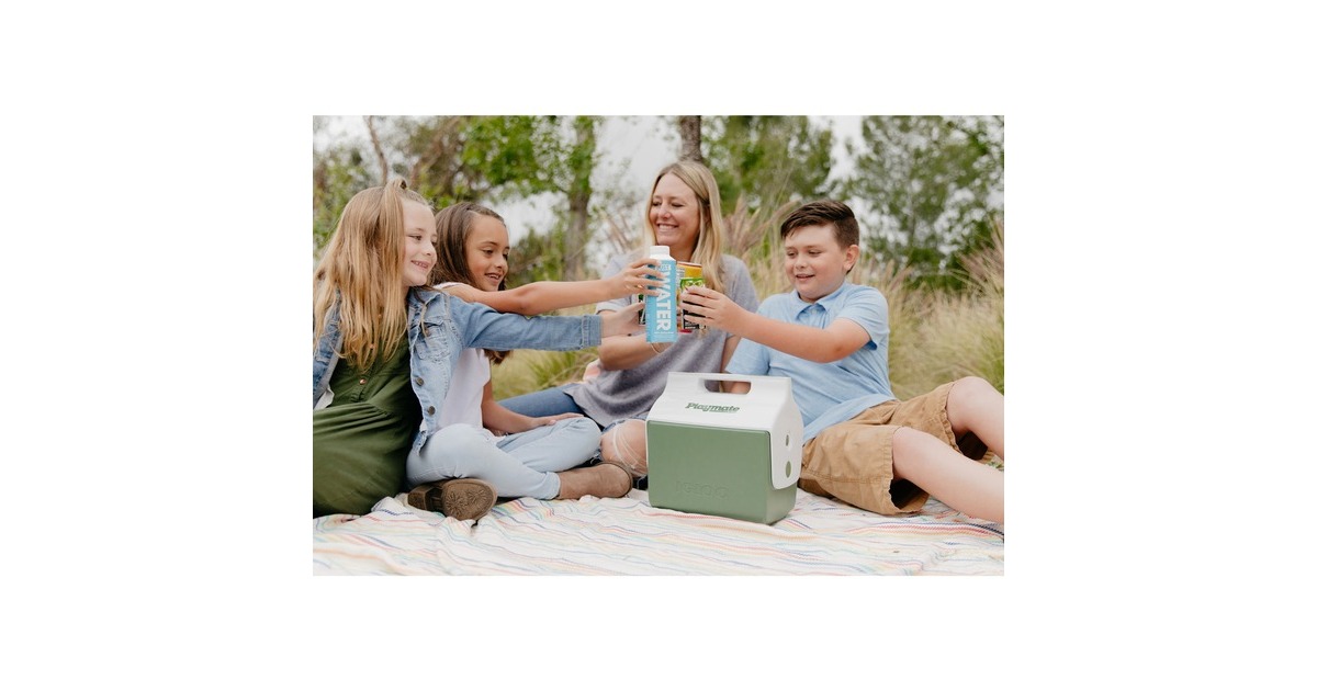 Igloo ECOCOOL Little Playmate Elite, Kühlbox(grün/weiß)