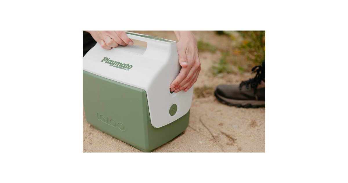 Igloo ECOCOOL Little Playmate Elite, Kühlbox(grün/weiß)