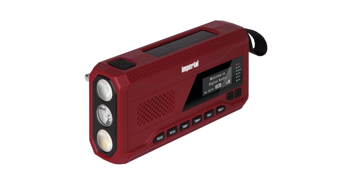 Imperial DABMAN OR 2, Radio(rot/schwarz)