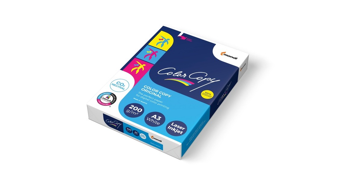 Inapa Color Copy 200g 420x297 R, Papier(DIN A3 (250 Blatt), 200 g/m²)