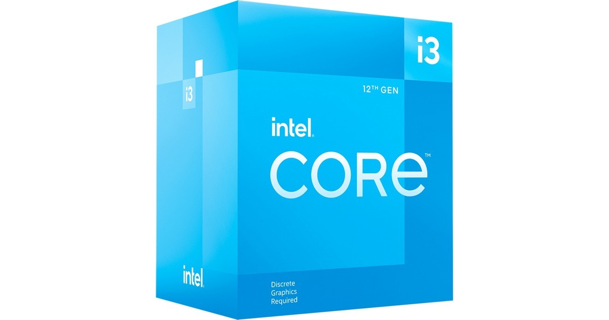 Intel® Core™ i3-12100F, Prozessor(Boxed-Version)