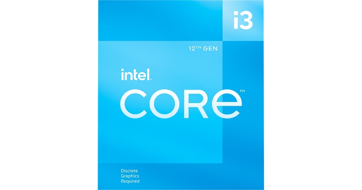 Intel® Core™ i3-12100F, Prozessor(Boxed-Version)