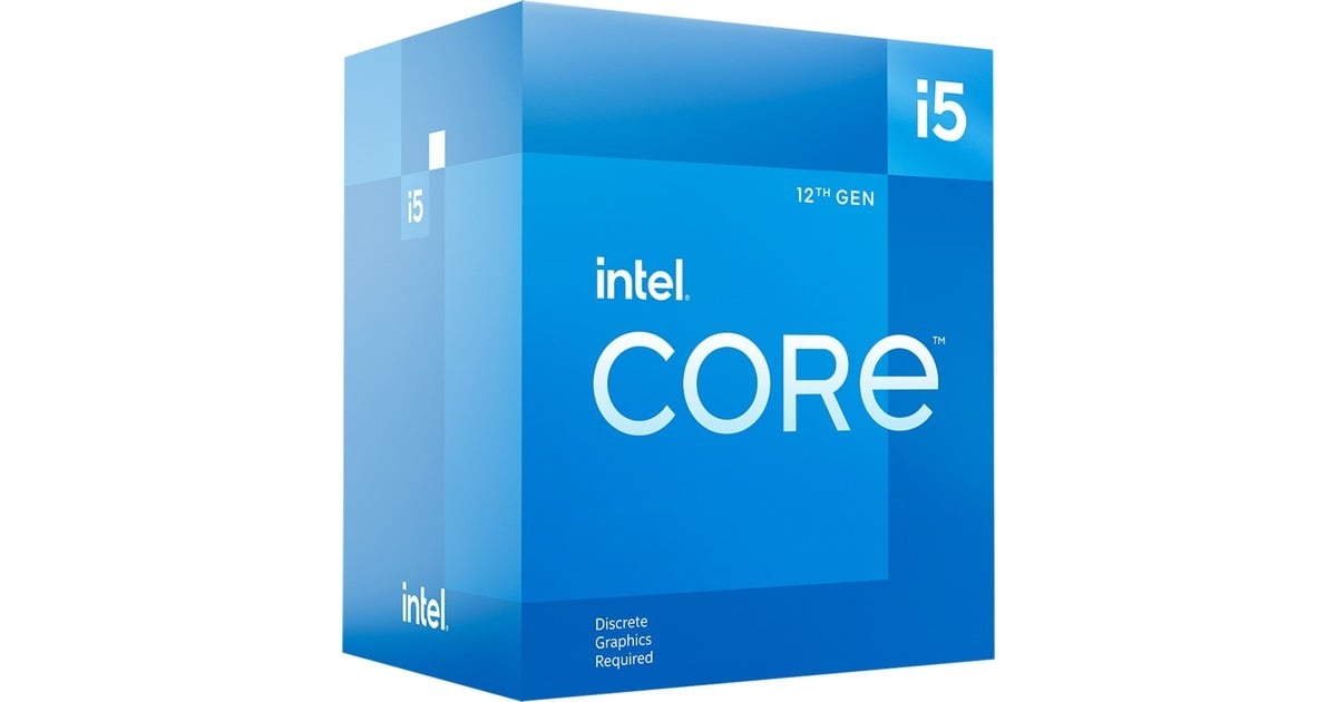 Intel® Core™ i5-12400F, Prozessor(Boxed-Version)