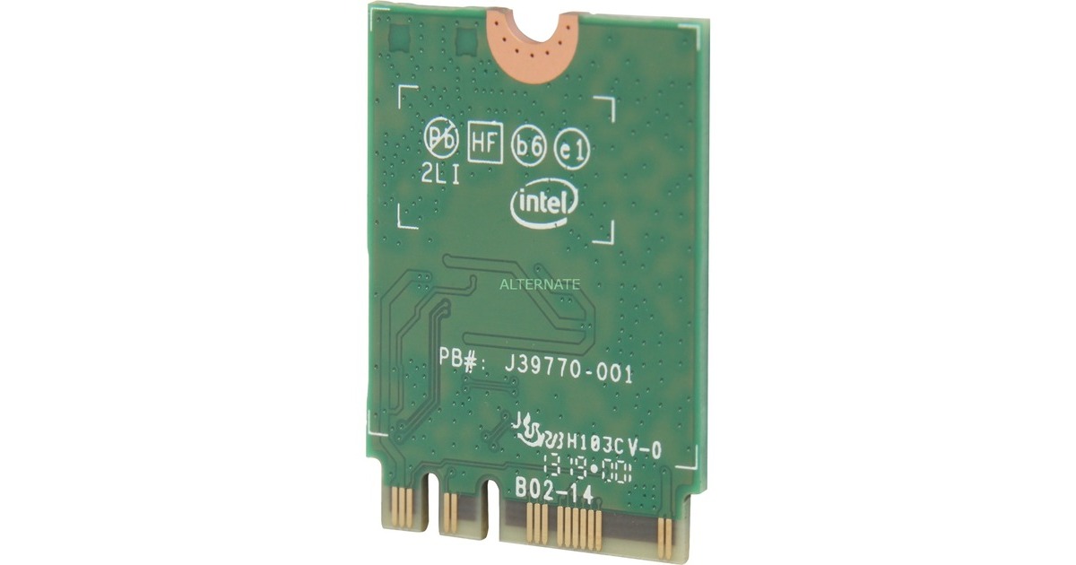 Intel® Dual Band WLAN-AC 9260 M.2, WLAN-Adapter(Bulk)