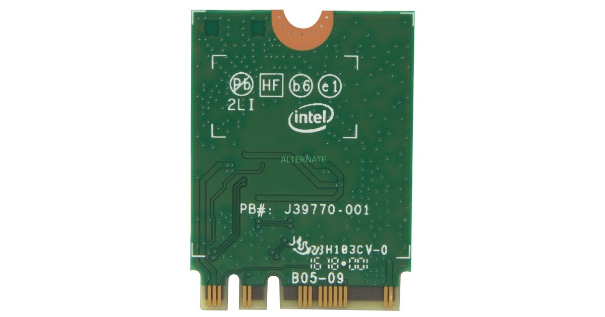 Intel® Dual Band WLAN-AC 9260 M.2 vPro, WLAN-Adapter(Bulk)