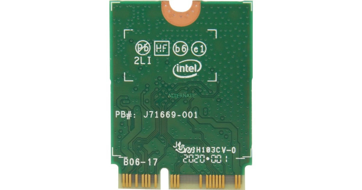 Intel® Dual Band WLAN-AC 9462 M.2, WLAN-Adapter(Bulk)