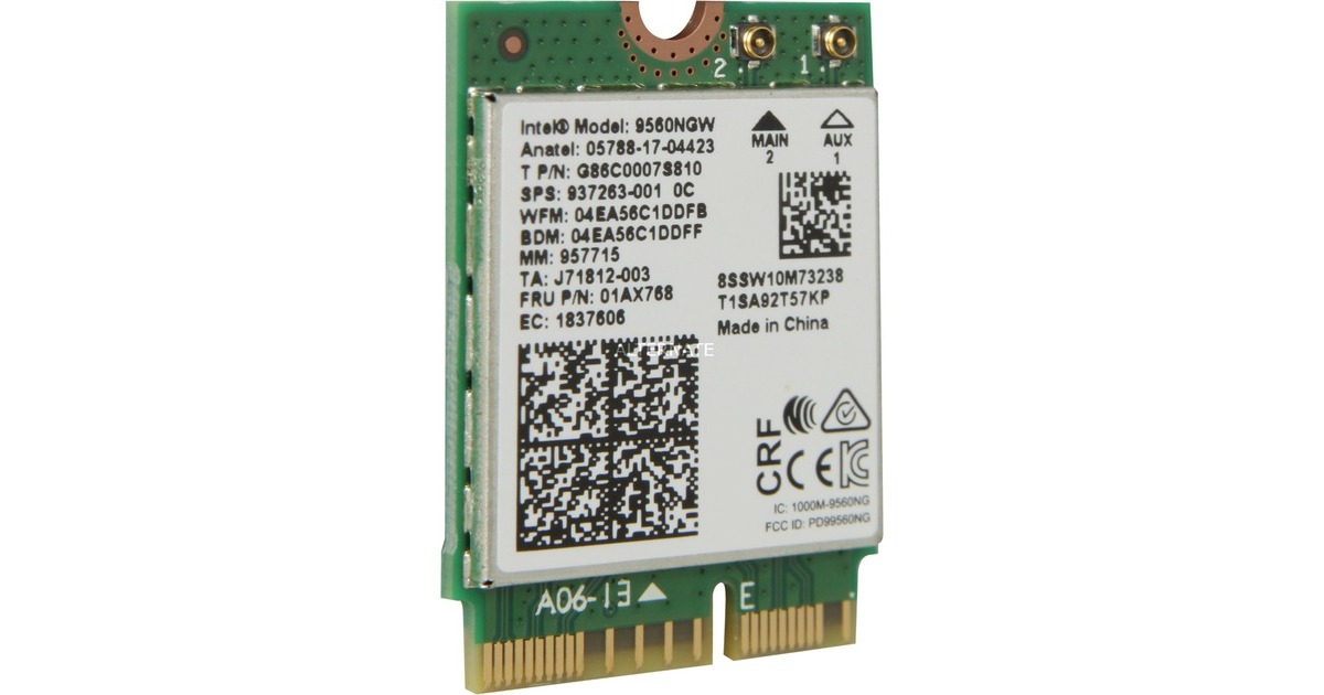 Intel® Dual Band WLAN-AC 9560 M.2, WLAN-Adapter(Bulk)