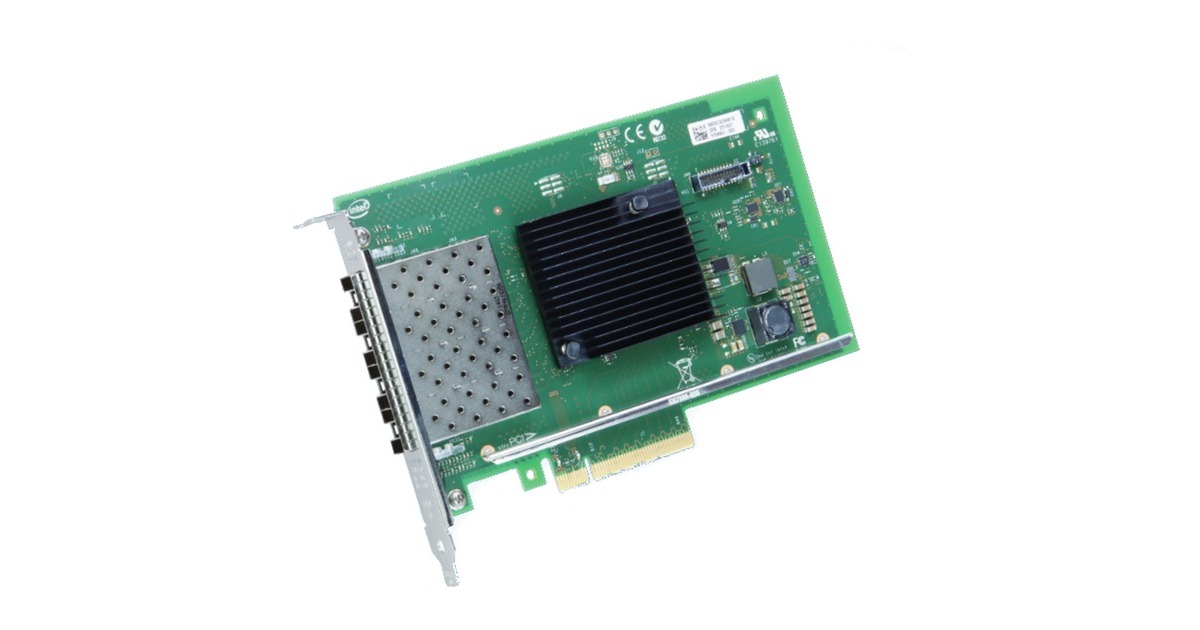Intel® Ethernet Converged Network Adapter X710-DA4, LAN-Adapter(Retail)
